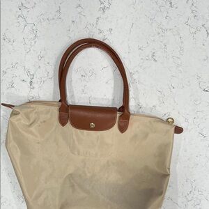 Longchamp Tan and Brown Women's Bag
